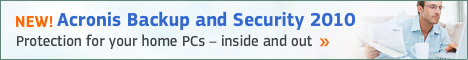 Acronis Backup and Security 2010